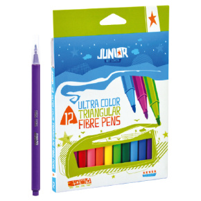 Fixy JUNIOR Ultra farebné, sada 12 ks