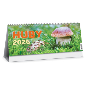 Kalendár stolový Huby 2026