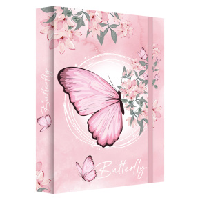Box na zošity A4 Jumbo MAX - Butterfly