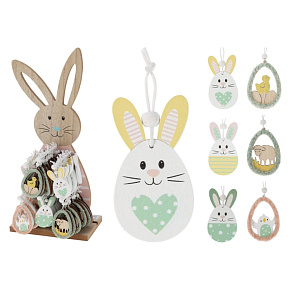 Veľkonočná dekorácia na zavesenie (mix /cena 1ks)
