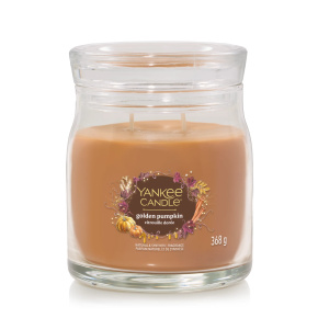 Sviečka Yankee Candle - GOLDEN PUMPKIN, stredná Sviečka Yankee Candle - GOLDEN PUMPKIN, stredná