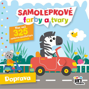 Samolepkové farby a tvary pre najmenších JM Dopravné prostriedky