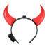 Čelenka čertove svietiace rohy
