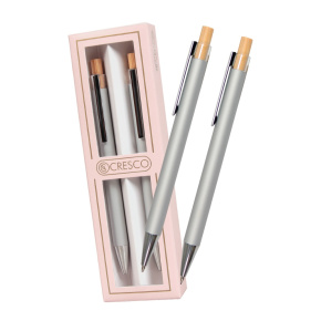 Pero guľôčkové + Mechanická ceruzka DIPLOMAT Silver Pero guľôčkové + Mechanická ceruzka DIPLOMAT Silver