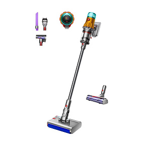 Dyson V12s Detect Slim Submarine akumulátorový vysavač, tyčový, mokré vytírání, LCD displej, HEPA filtrace