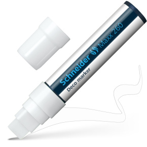 Popisovač kriedový Schneider Maxx 260 - biely Popisovač kriedový Schneider Maxx 260 - biely