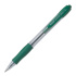 Pero guľôčkové PILOT Super Grip 0,7 mm - zelená náplň