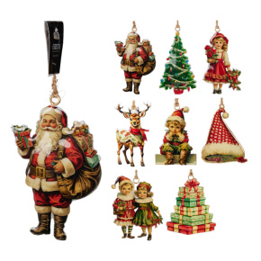 Vianočné retro figúrky 10 cm, mix /1ks Vianočné retro figúrky 10 cm, mix /1ks