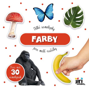 Samolepková knižka - Farby (veľké samolepky pre malé ručičky)