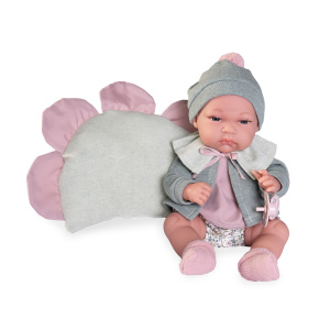 Bábika Toneta s kvetinovým vankúšom, 33 cm Bábika Toneta s kvetinovým vankúšom, 33 cm