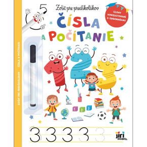 Zošit pre predškolákov JM Čísla a počítanie