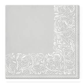 Obrúsky TaT 33x33cm Elegant Tangle silver