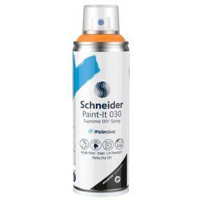 Akrylový sprej Schneider 200 ml Paint-It 030 - svetlo oranžový