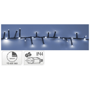 Svetelná reťaz 710 LED biela studená, dĺžka 10 m, vonk. použitie, 230V, efekt vodopádu Svetelná reťaz 710 LED biela studená, dĺžka 10 m, vonk. použitie, 230V, efekt vodopádu