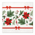 Obrúsky TaT 33x33cm Festive Poinsetia