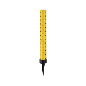 Ľadová fontána tryskajúca zlaté a strieborné iskry 12 cm