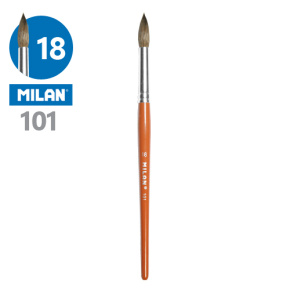 Štetec guľatý MILAN č. 18 - 101