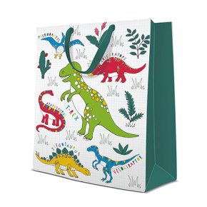 Darčeková taška Dinosaur big - 30x41x12 cm